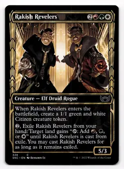 MTG Streets of New Capenna Rakish Revelers Showcase 328 - Image 1