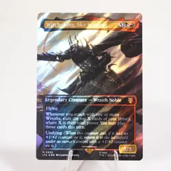 Witch King Sky Scourge Borderless Surge Foil Commander LoTR MTG NM See Video - Image 1
