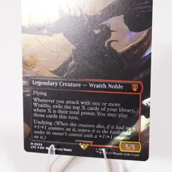 Witch King Sky Scourge Borderless Surge Foil Commander LoTR MTG NM See Video - Image 5