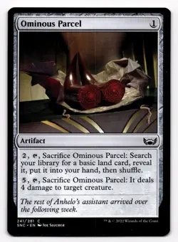 MTG Ominous Parcel 241/281 SNC Streets of New Capenna Common - Image 1