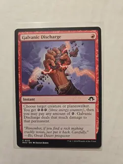 Galvanic Discharge - Modern Horizons 3 - LP - MTG Magic - Common - Instant - Image 1