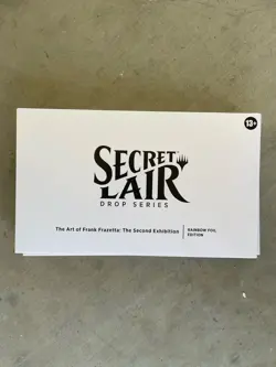 MTG Secret Lair The Art Of Frank Frazetta The Second Exhibition Rainbow Foil - Image 1
