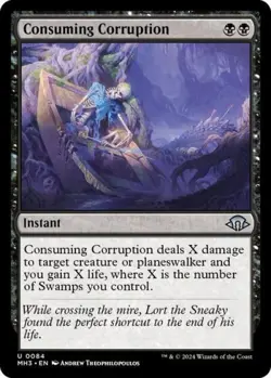 Consuming Corruption -Foil Near Mint MTG Modern Horizons 3 - Image 1