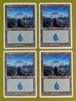 Island (334) x4 Seventh Edition 7th 4x Magic the Gathering MTG - Image 1