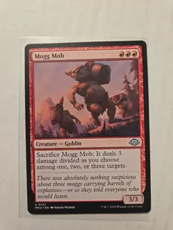 Mogg Mob - Modern Horizons 3 - LP - MTG Magic - Uncommon - Creature - Image 1