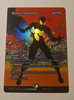 Mystic Confluence (Borderless) 0012 MTG Marvel Spiderman- Foil M/NM - Image 1