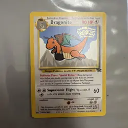 1999 Pokemon Black Star Promo Movie Dragonite #5 - NM - Image 1