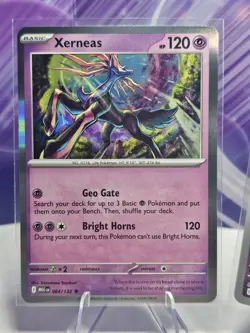 Xerneas 064/132 Holo And Reverse Holo Rare Mega Evolution Set Of 2 Pokemon TCG - Image 2