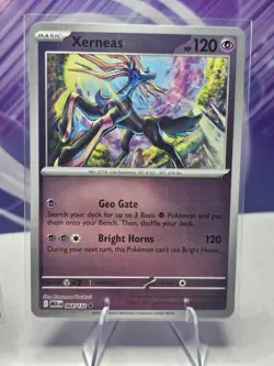 Xerneas 064/132 Holo And Reverse Holo Rare Mega Evolution Set Of 2 Pokemon TCG - Image 4