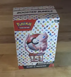 Pokemon Scarlet Violet 151 Booster Bundle 6-Pack, Factory-Sealed - Image 1