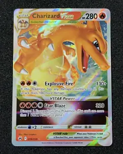 Charizard V Star 19/159 Crown Zenith Holo Rare - Pokemon TCG - Image 1