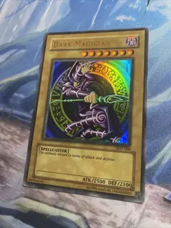 YuGiOh! - DARK MAGICIAN - FOIL BLEED • Ultra RARE • SDY-006 • LP - Image 5