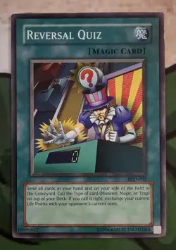 X 1 Reversal Quiz PGD-092 LP 1st Edition Yugioh Card - Image 1