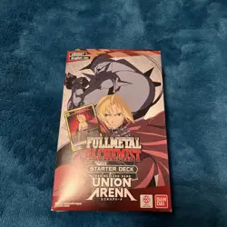 Full Metal Alchemist Trading Card Game. Union Arena Deck. English. Age 9+ - Image 1