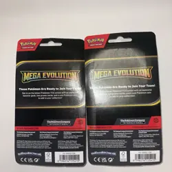 Pokemon TCG coin and card promo Single Booster Pack Mega Evolution - Image 5