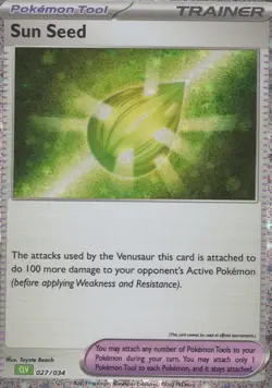 Sun Seed Classic Collection Trading Card Game Classic 027/034 NM - Image 1