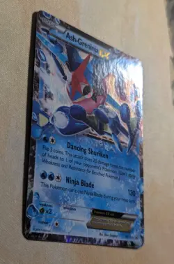 Pokemon TCG Ash-Greninja EX XY Black Star Promo XY133 Holo Card TCG Regular Size - Image 5