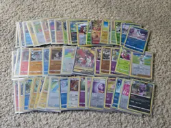 Pokemon Lot of 50 HOLO/REVERSE Only AUTHENTIC Card Lot SHINY HOLOGRAPHIC FOIL - Image 1