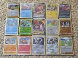 Pokemon Lot of 50 HOLO/REVERSE Only AUTHENTIC Card Lot SHINY HOLOGRAPHIC FOIL - Image 3