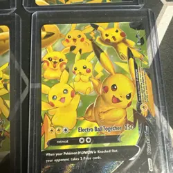 Pokemon TCG - Pikachu V-Union - SWSH139 - 142 - Celebrations Promo 4 Card Set - Image 4