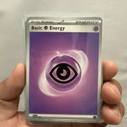 Psychic Energy Holo Scarlet & Violet Pokemon Card NM - Image 1