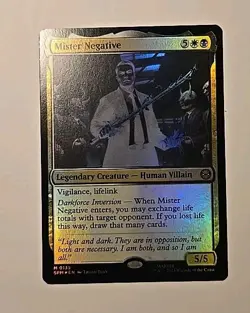 Mister Negative (Extended Art) 0135 FOIL Marvel's Spider-Man - MTG - Image 1