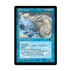 WOTC MtG Ice Age Polar Kraken (R) NM - Image 1