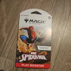 MTG: Magic The Gathering Marvel Spider-Man Play Sleeved Booster Pack IN HAND 🔥 - Image 1