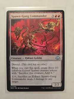 Spawn-Gang Commander - Modern Horizons 3 - LP - MTG Magic - Uncommon - Creature - Image 1