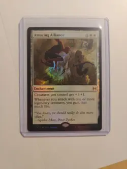 MTG Marvel's Spider-Man - Amazing Alliance Eternal-Legal Foil Rate # 0002 - Image 1