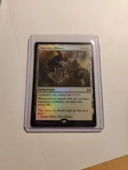 MTG Marvel's Spider-Man - Amazing Alliance Eternal-Legal Foil Rate # 0002 - Image 2