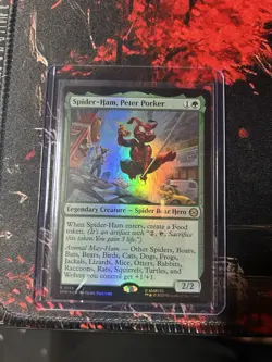 Spider-Ham, Peter Porker - #114 Foil - Marvel's Spider-Man - Mtg - Image 1