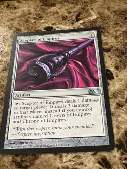 SCEPTER OF EMPIRES Magic MTG M12 Core Set LP - Image 1