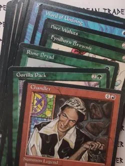100 Vintage 1995 Magic MTG Cards NO DUPES Ice Age Alliances 4th Chronicles HML - Image 5
