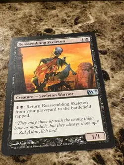 REASSEMBLING SKELETON Magic MTG M12 Core Set LP - Image 1