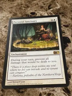 PERSONAL SANCTUARY Magic MTG M12 Core Set LP - Image 1