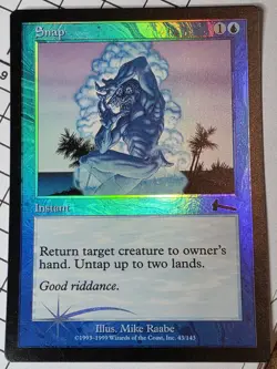 Snap Foil MTG Urza's Legacy NM Unplayed - Image 2