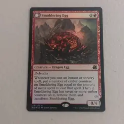 Smoldering Egg- Innistrad : Midnight Hunt Foil MTG NM - Image 1