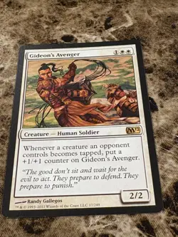 GIDEON'S AVENGER Magic MTG M12 Core Set LP - Image 1