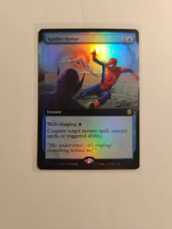 MTG FOIL Spider-Sense 0254 (Extended Art) Marvel's Spider-Man NM SPM - Image 1