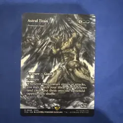 Astral Titan Primeval Titan Regular 48 Final Fantasy MTG - Image 1