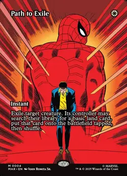 MTG Path to Exile 4 Mythic Borderless Marvel Universe Spider-Man - Image 1