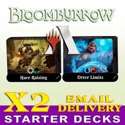 MTG ARENA CODE CARD - BLOOMBURROW STARTER KIT DOWNLOAD - 2 DECKS - Image 1