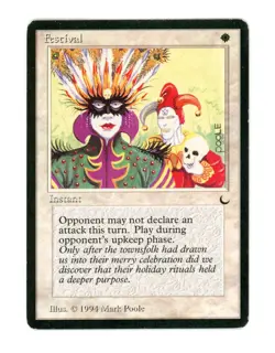 Festival - The Dark, Magic the Gathering MTG - 1994 Vintage - Image 1