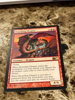 HOARDING DRAGON Magic MTG M11 Core Set LP - Image 1