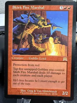 MTG Magic the Gathering Onslaught Skirk Fire Marshal - Image 1