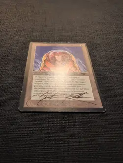 MTG Antiquities Tawnos's Coffin Rare Artist Signed Christopher Rush MP/LP A1W2 - Image 4