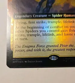 MTG Spider Man Cosmic Spider Man (Extended Art) 0271 Foil M/NM - Image 2