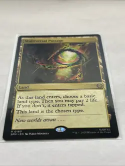 Multiverse Passage 0180 Regular Rare Marvel’s Spider-Man MTG !!! LQQK !!! - Image 2