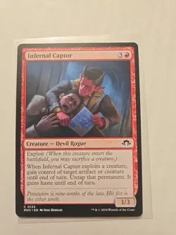 Infernal Captor - Modern Horizons 3 - LP - MTG Magic - Common - Creature - Image 1